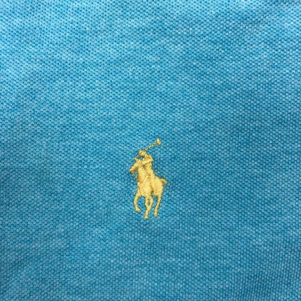 Polo Ralph Lauren Mens XL Classic Fit Short Sleeve Polo Shirt Light Blue